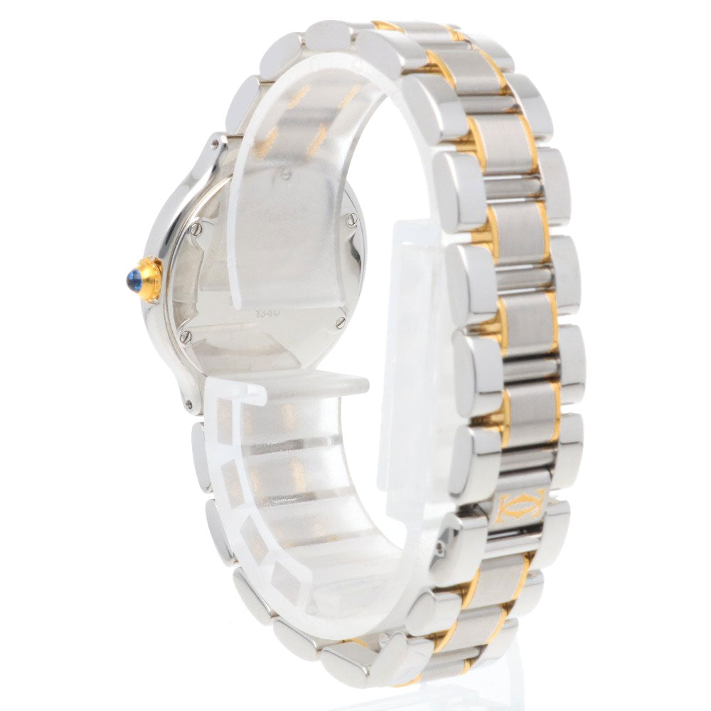 Cartier カルティエ　マスト　21 腕時計 シルバー/ゴールド CARTIER カルティエ マスト21 腕時計 ステンレススチール 1340
