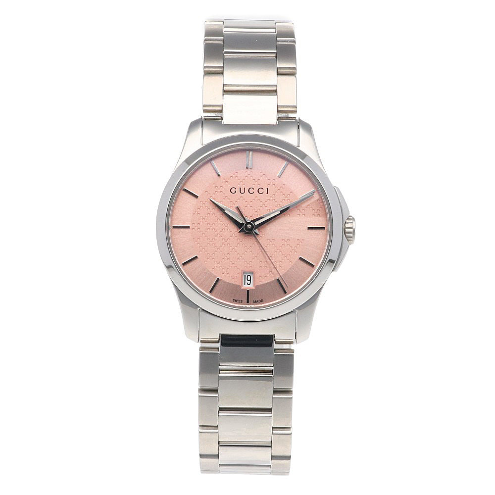 GUCCI グッチ Gタイムレス 腕時計 ステンレススチール 126.5/YA126524