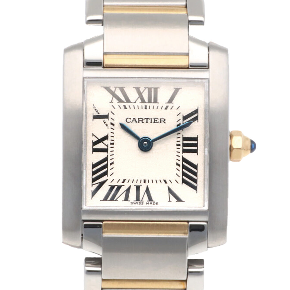CARTIER カルティエ タンクフランセーズ SM 腕時計 ステンレススチール