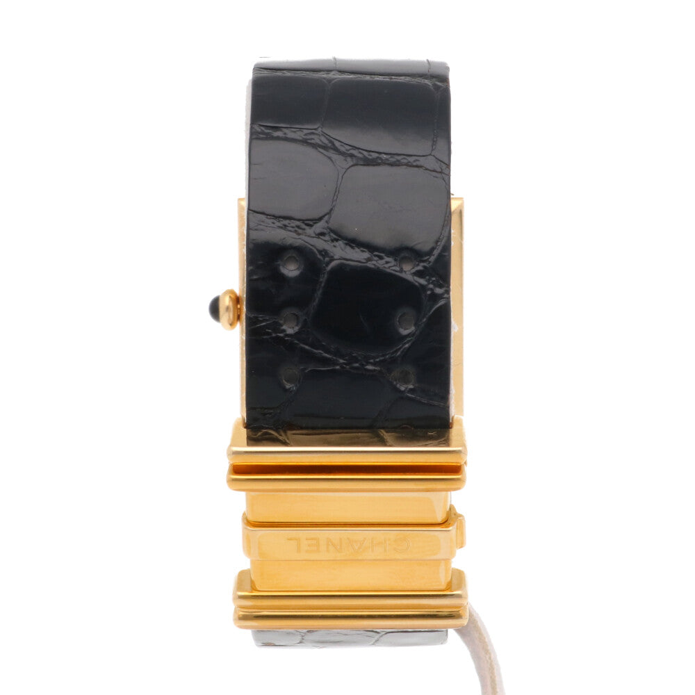 CHANEL シャネル マドモアゼル 腕時計 18金 K18イエローゴールド