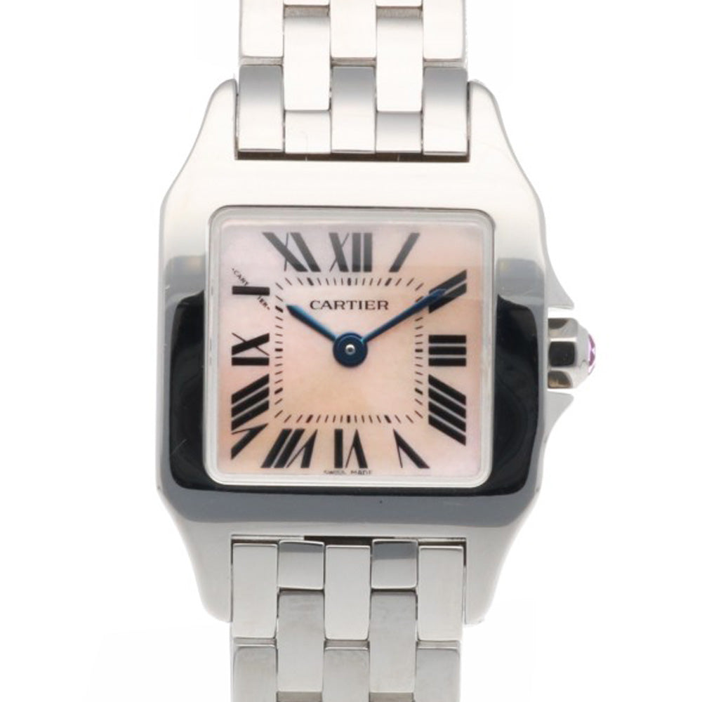未使用｜カルティエサントスドゥモワゼルSM コマ CARTIER カルティエ サントス ドゥモワゼル SM 腕時計 ステンレス