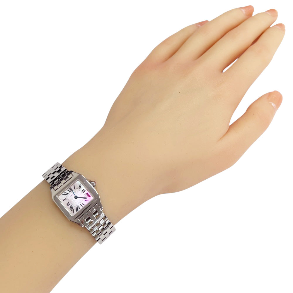 未使用｜カルティエサントスドゥモワゼルSM コマ CARTIER カルティエ サントス ドゥモワゼル SM 腕時計 ステンレス
