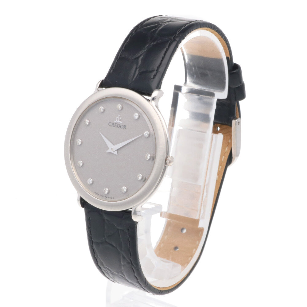CREDOR SEIKO クレドール セイコー 腕時計 Pt900プラチナ 7770-6100