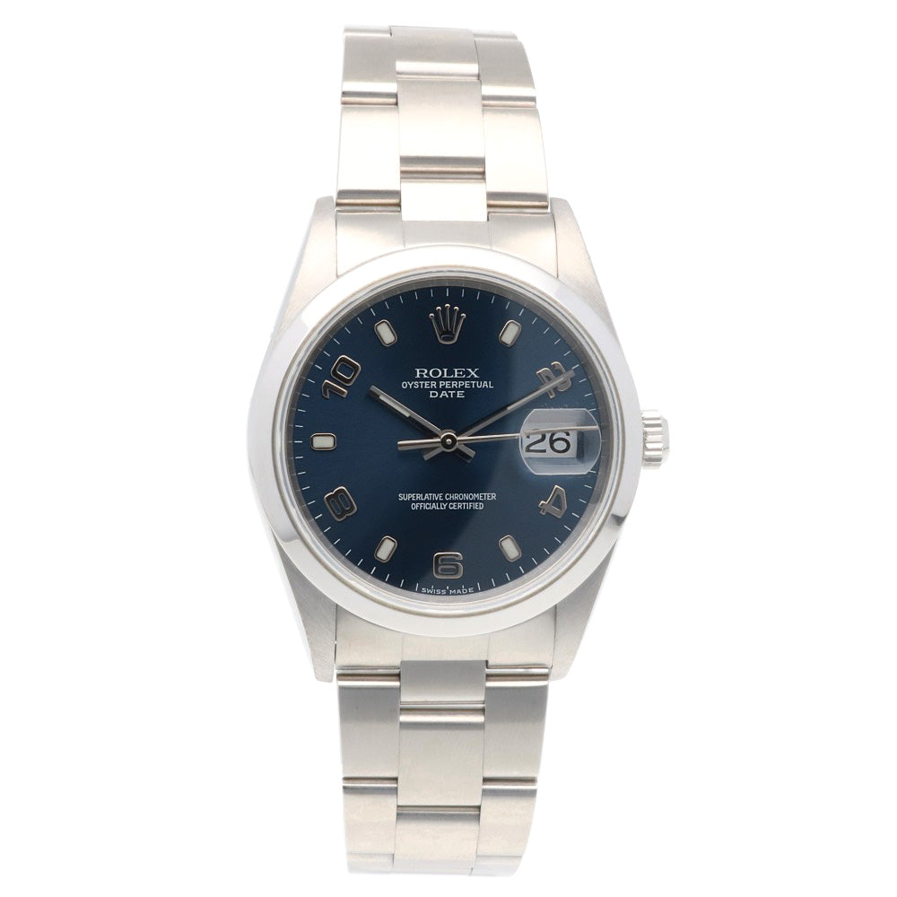 ROLEX Date Oyster Perpetual Watch Stainless Steel 15200  display picture 2