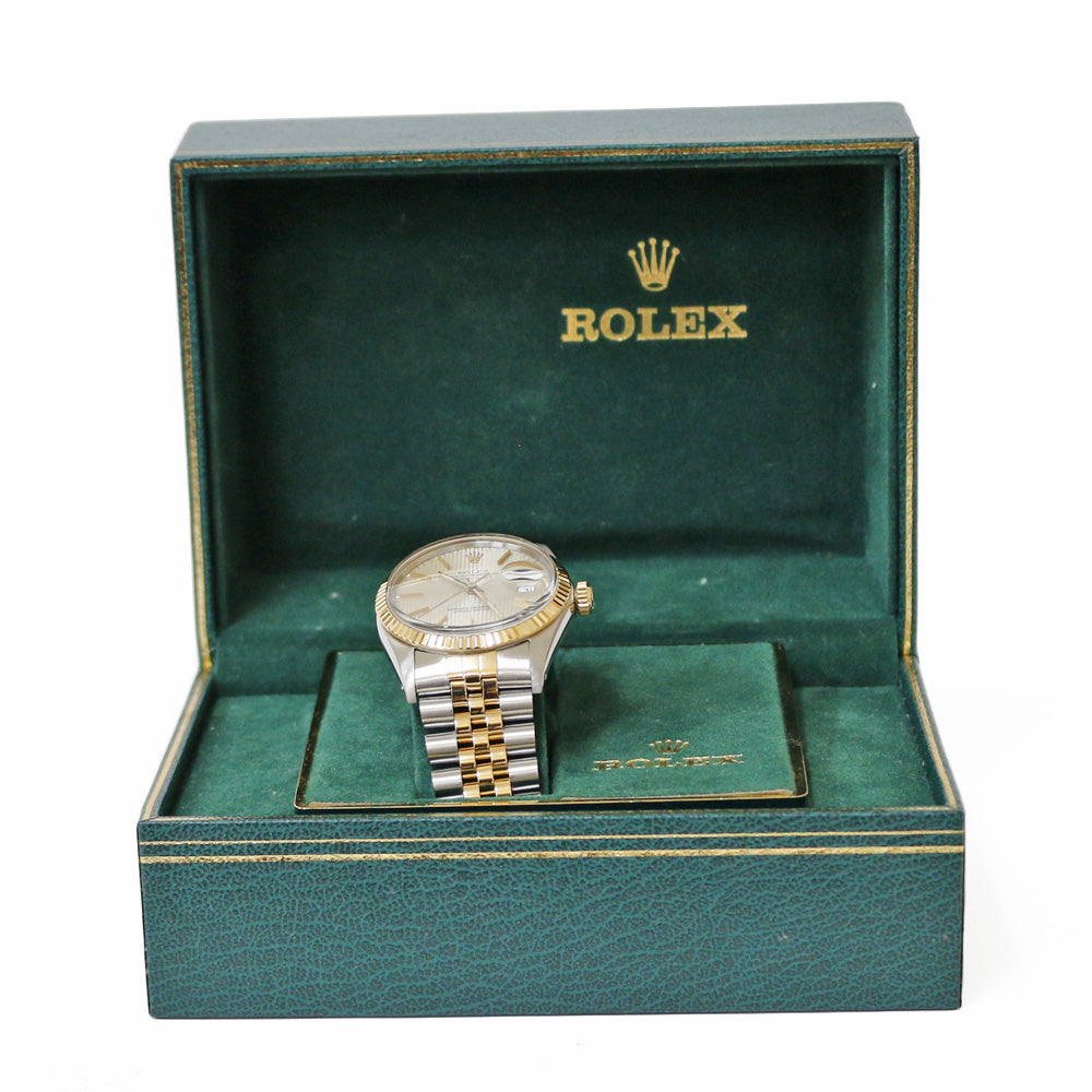 新品/送料無料「Relax Rolex」 腕時計 自動巻き デイトジャスト ステンレス　RELAX (Rolexではない) メンズ ROLEX（ロレックス） デイトジャスト オイスターパーペチュアル 腕時計