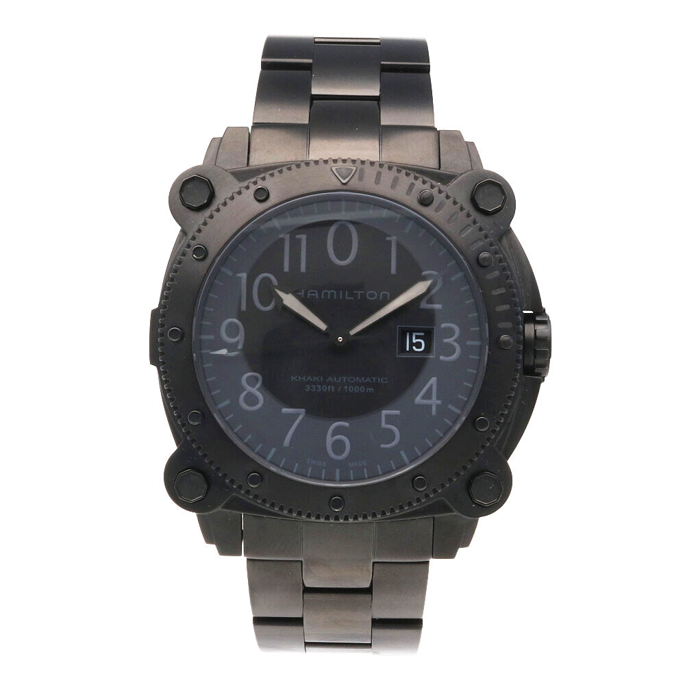ハミルトン カーキ ビロウゼロ 腕時計 ステンレススチール