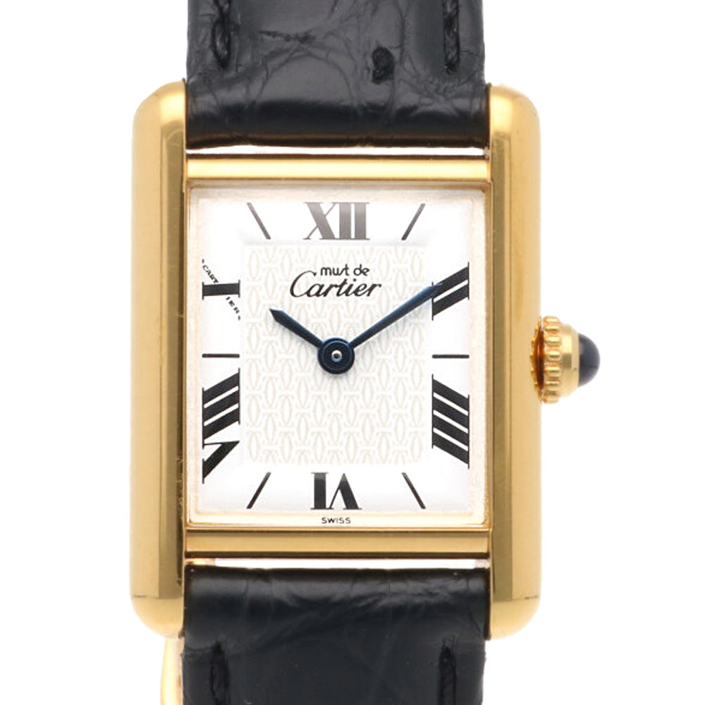 CARTIER カルティエ マスト タンク ヴェルメイユ 腕時計 GP 1613