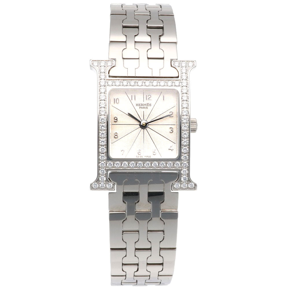 HERMES エルメス Hウォッチ 腕時計 ステンレススチール HH1.230