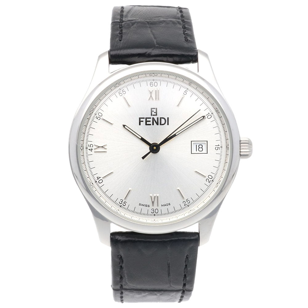 FENDI 腕時計 ステンレススチール シルバー FENDI フェンディ 腕時計 ステンレススチール 210G クオーツ
