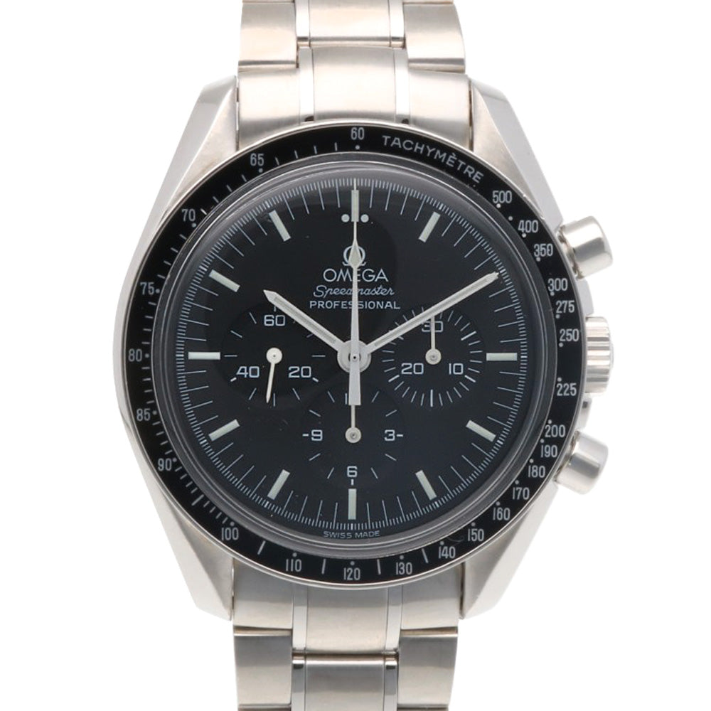 オメガ　OMEGA 自動巻き腕時計 ステンレススチール 黒文字盤 自動巻き時計 ステンレススチール 黒文字盤 オメガ OMEGA 自動巻き