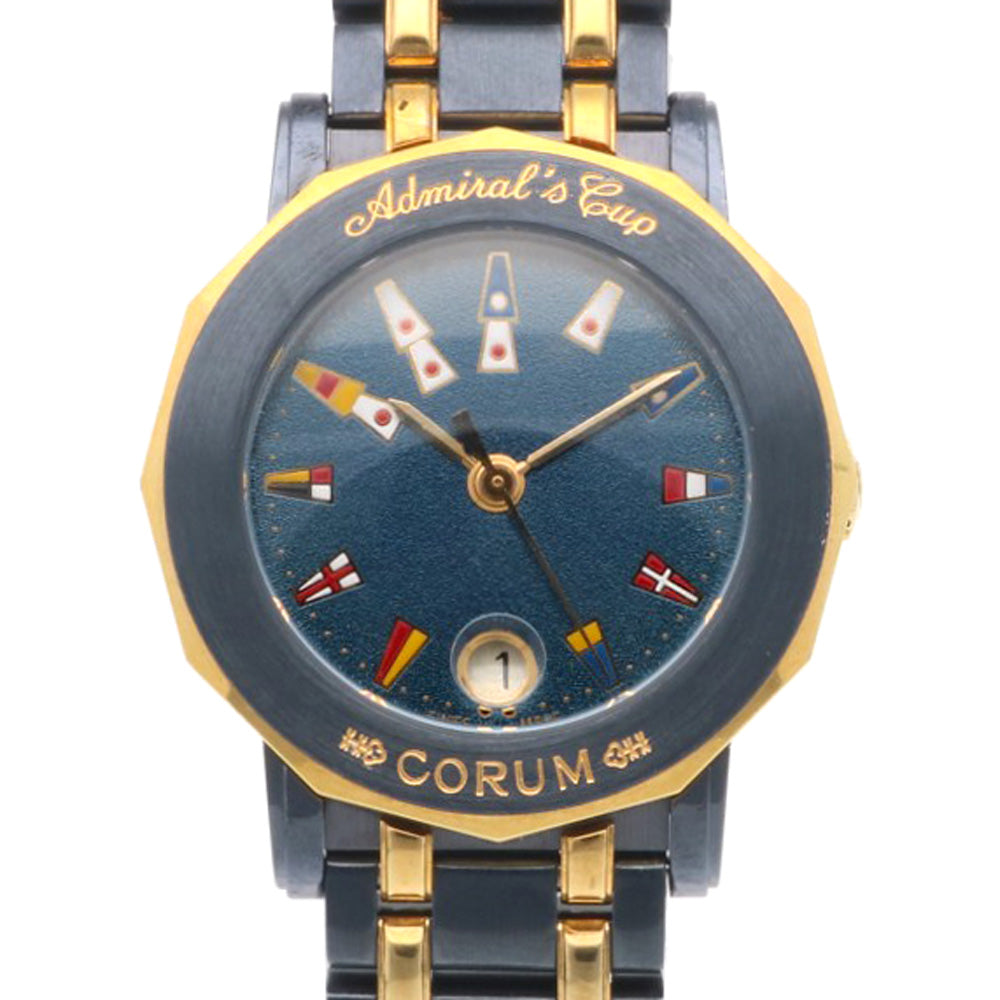 CORUM コルム アドミラルズカップ 腕時計 ステンレススチール 39.130.31V585 クオーツ レディース 1年保証 中古 –  【公式】リサイクルキング オンラインショップ