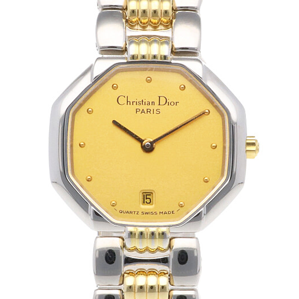稼動 美品 Christian Dior D48-203-1 オクタゴン 時計 Christian Dior Octagon Watch Stainless Steel D48-203-1 Quartz