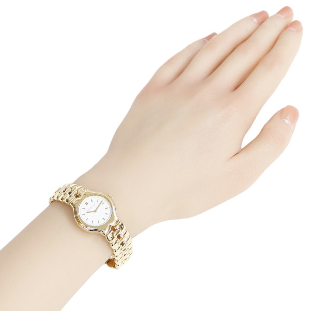 TIFFANY&Co. ティファニー ティソロ 腕時計 18金 K18イエローゴールド 
