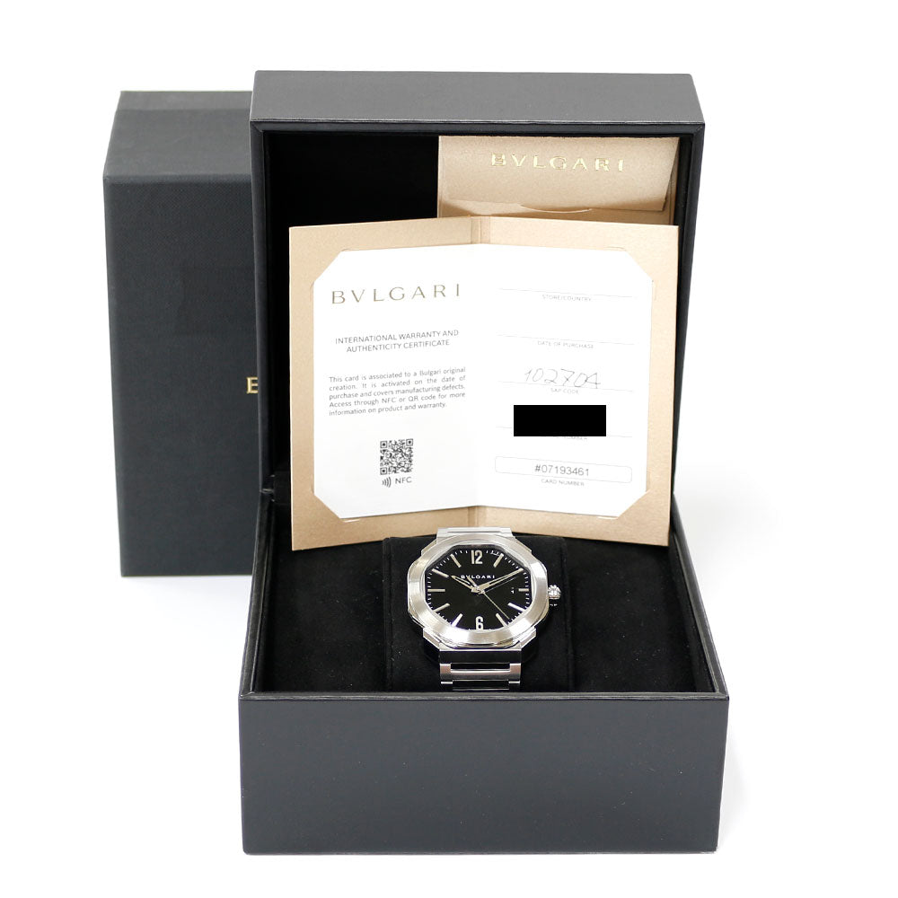 BVLGARI ブルガリ オクト 腕時計 ステンレススチール 102704(OC41S