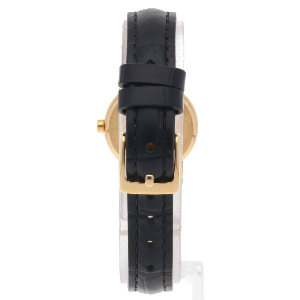 ブルガリ BVLGARI ブルガリブルガリ BB23GL 腕時計 ウォッチ K18イエローゴールド レザーベルト ブラック クオーツ ブラック文字盤 レディース【中古】【Aランク】 BVLGARI ブルガリ ブルガリブルガリ 腕時計 18金 K18イエローゴールド