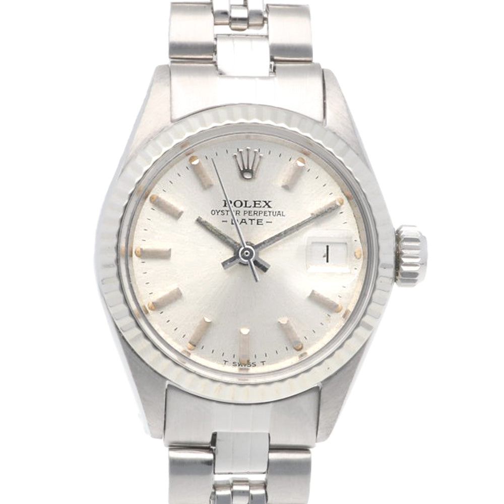 ROLEX Rolex Date Oyster Perpetual Watch Stainless Steel 6917