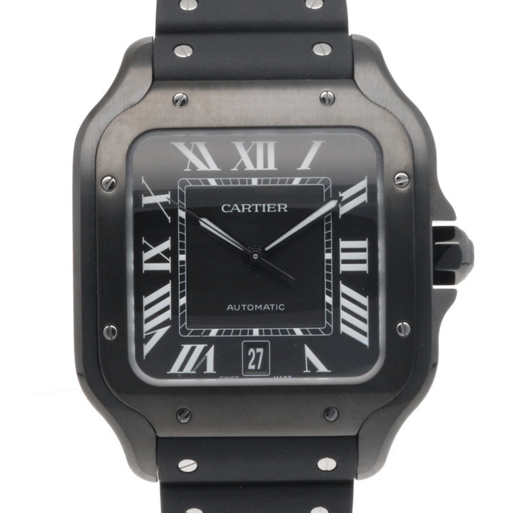 【Cartier】santos de Cartier LM 余りコマ1つ Cartier Cartier Santos de Cartier LM Watch Stainless steel