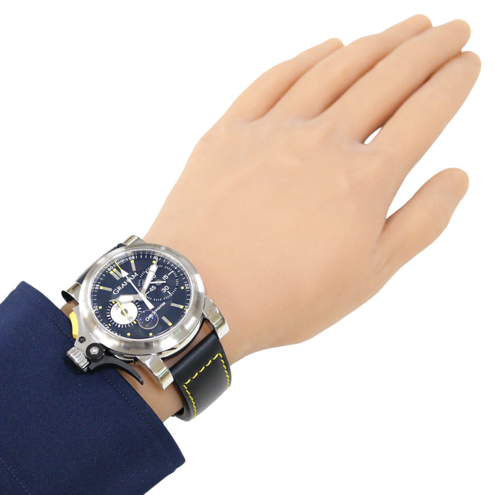 GRAHAM グラハム 腕時計 ステンレススチール No.571 Ref.2TR 自動巻き