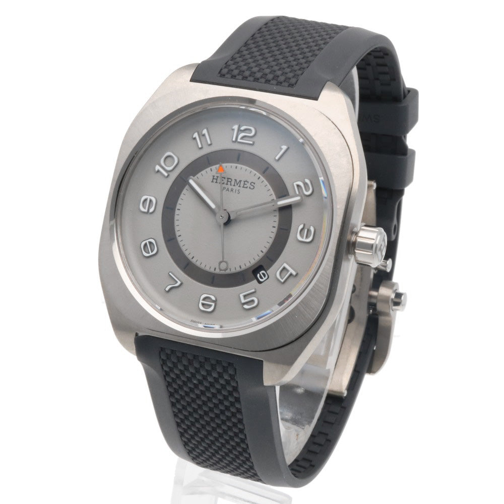 HERMES エルメス 腕時計 チタン SP1.747C 自動巻き メンズ 1年保証