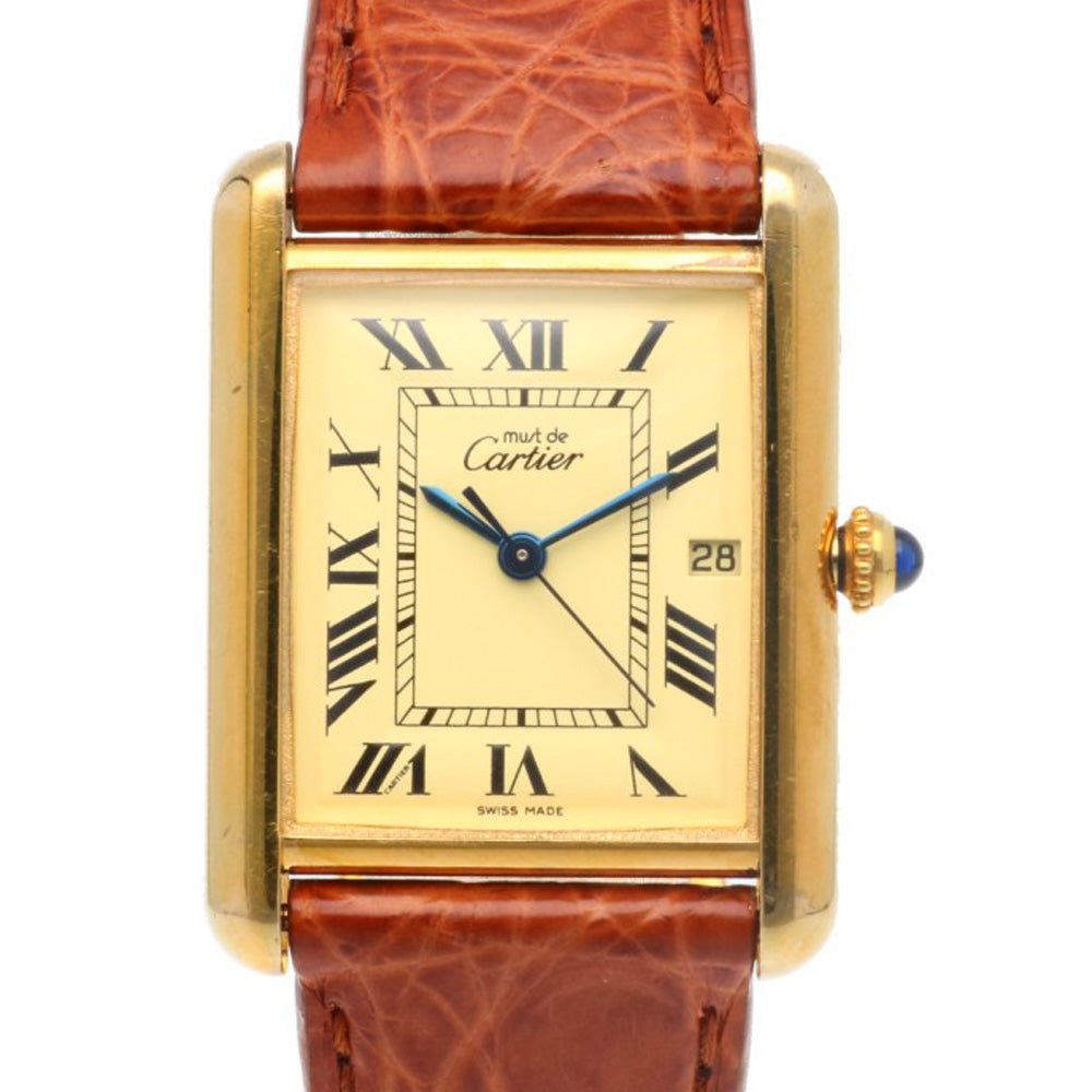 CARTIER カルティエ マストタンク XL ヴェルメイユ 腕時計 GP 2413