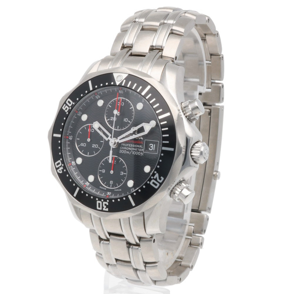 OMEGA オメガ シーマスター300 クロノグラフ 腕時計 ステンレス