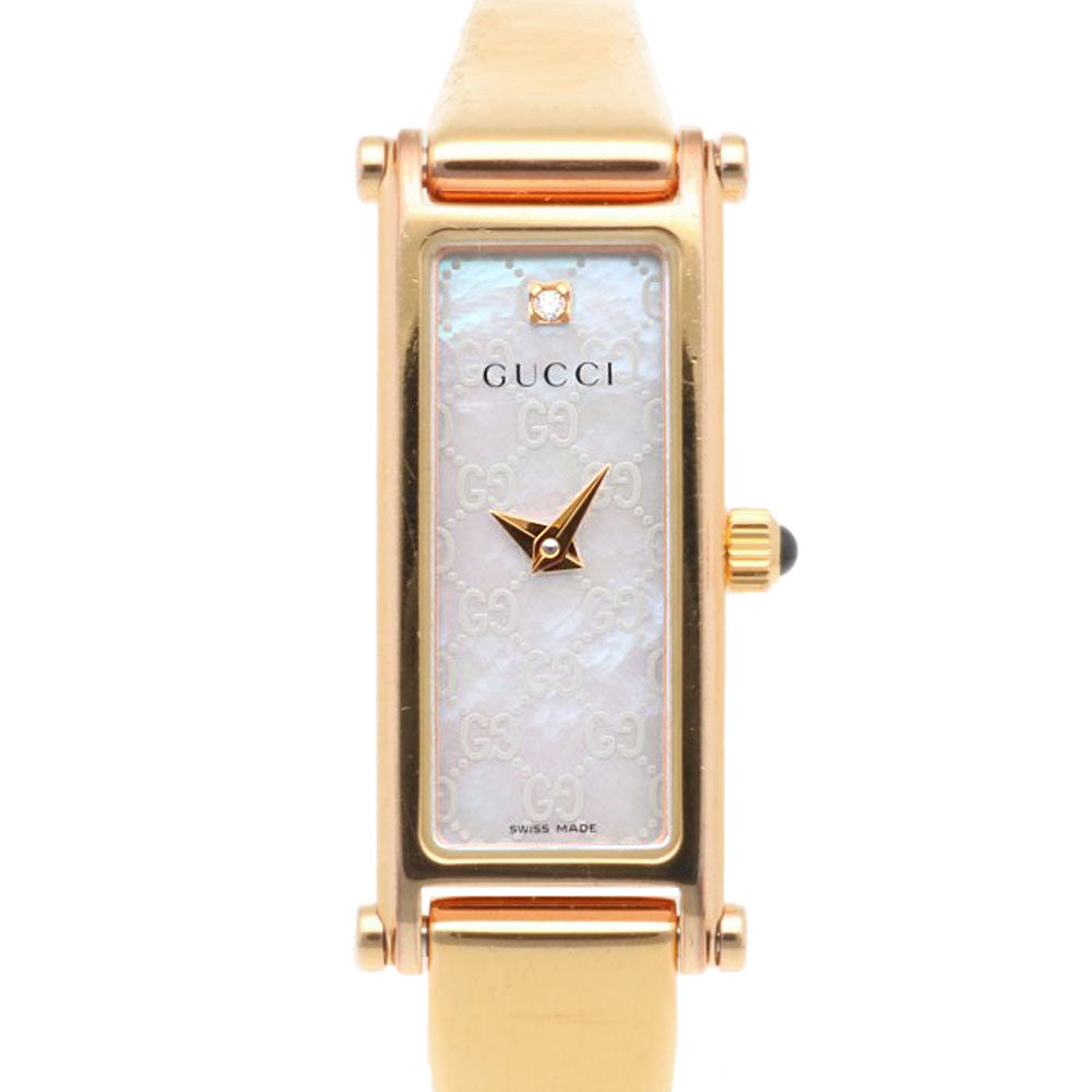 GUCCI Gucci watch GP 1500L quartz ladies 1 year warranty used