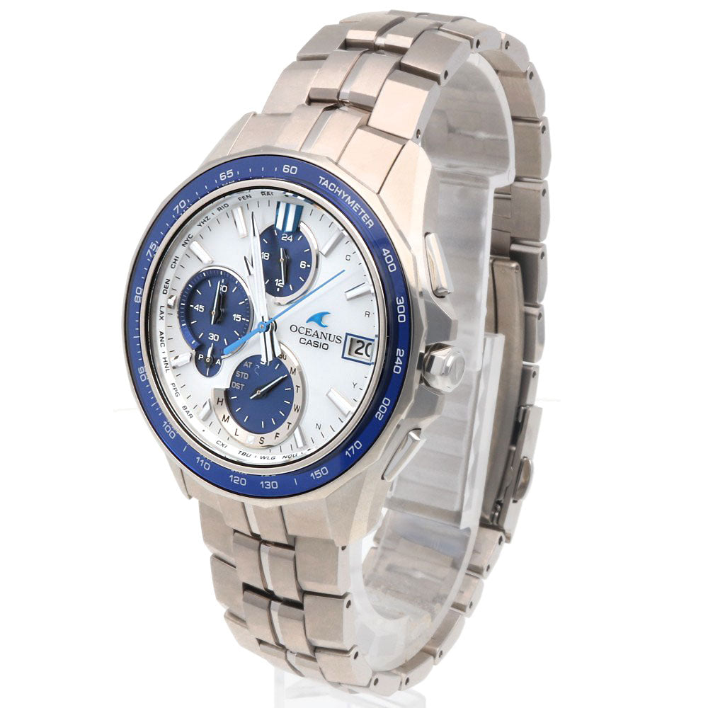 CASIO カシオ オシアナス マンタ 腕時計 チタン OCW-S7000 ソーラー