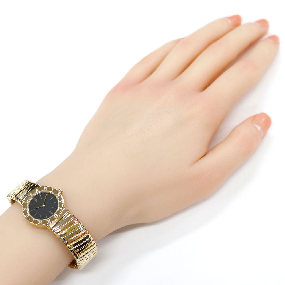 BVLGARI ブルガリ ブルガリブルガリ トゥボガス 腕時計 18金 K18 