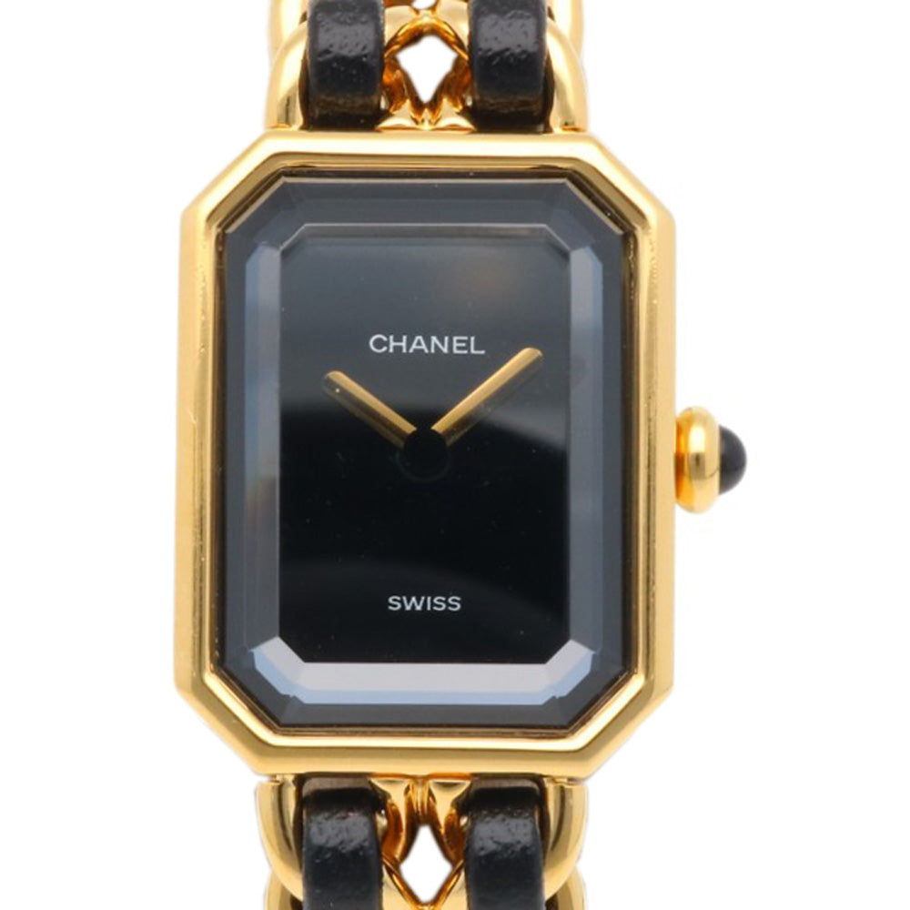 CHANEL シャネル プルミエール M 腕時計 GP H0001 クオーツ レディース