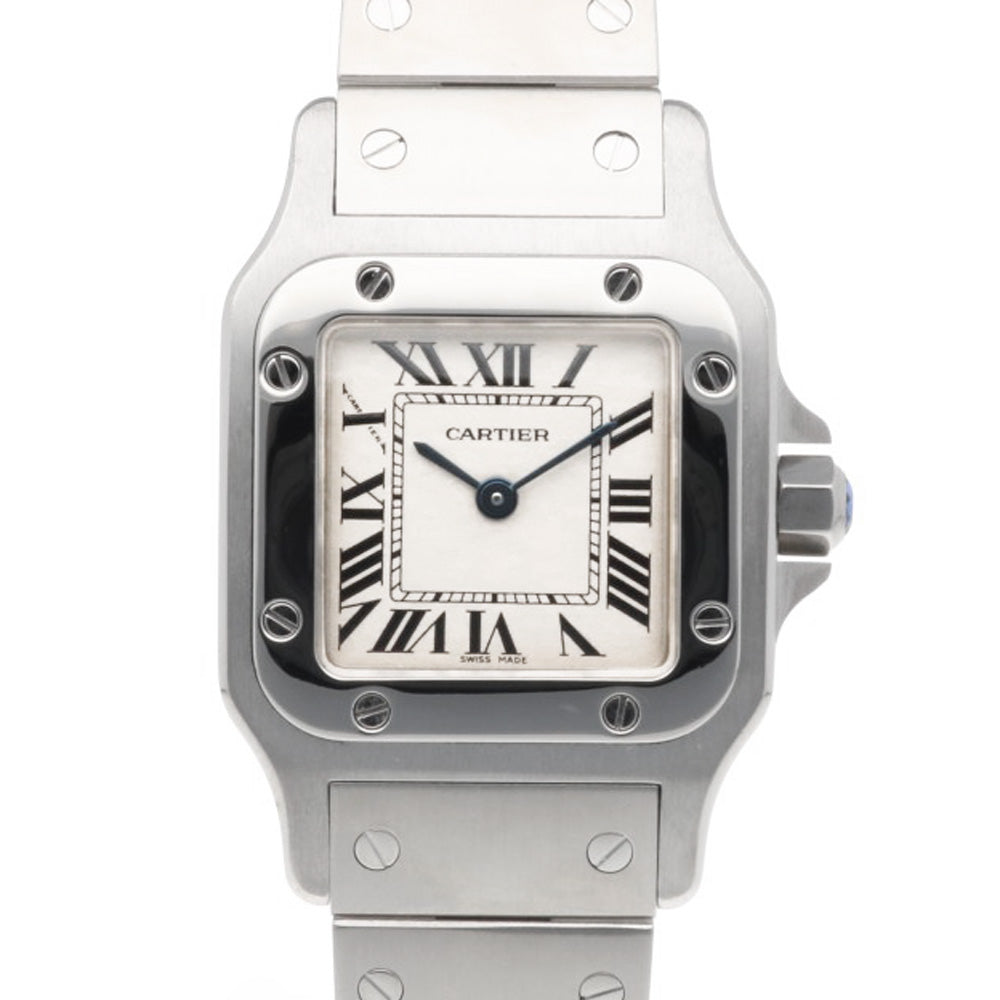 CARTIER カルティエ サントスガルベ SM 腕時計 ステンレススチール