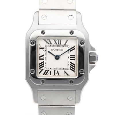 CARTIER カルティエ サントスガルベ SM 腕時計 ステンレススチール