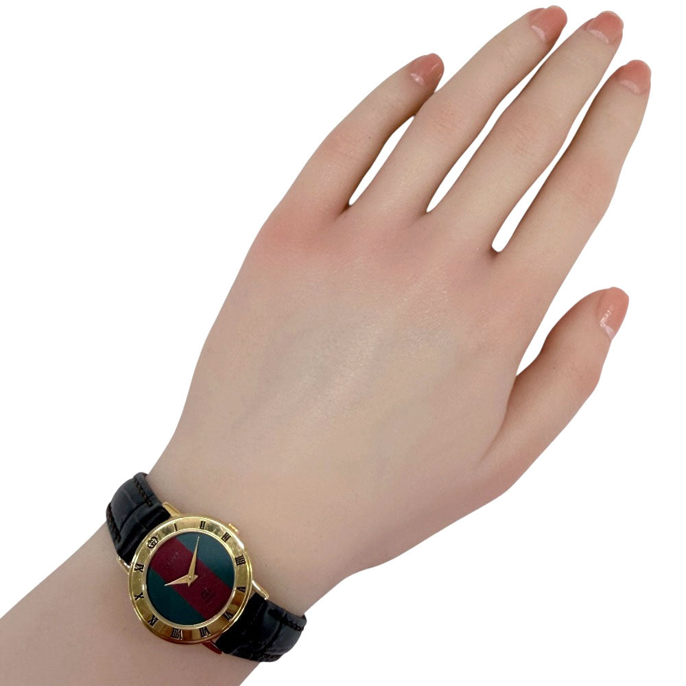 GUCCI グッチ 腕時計 GP 3000L クオーツ レディース 1年保証 中古