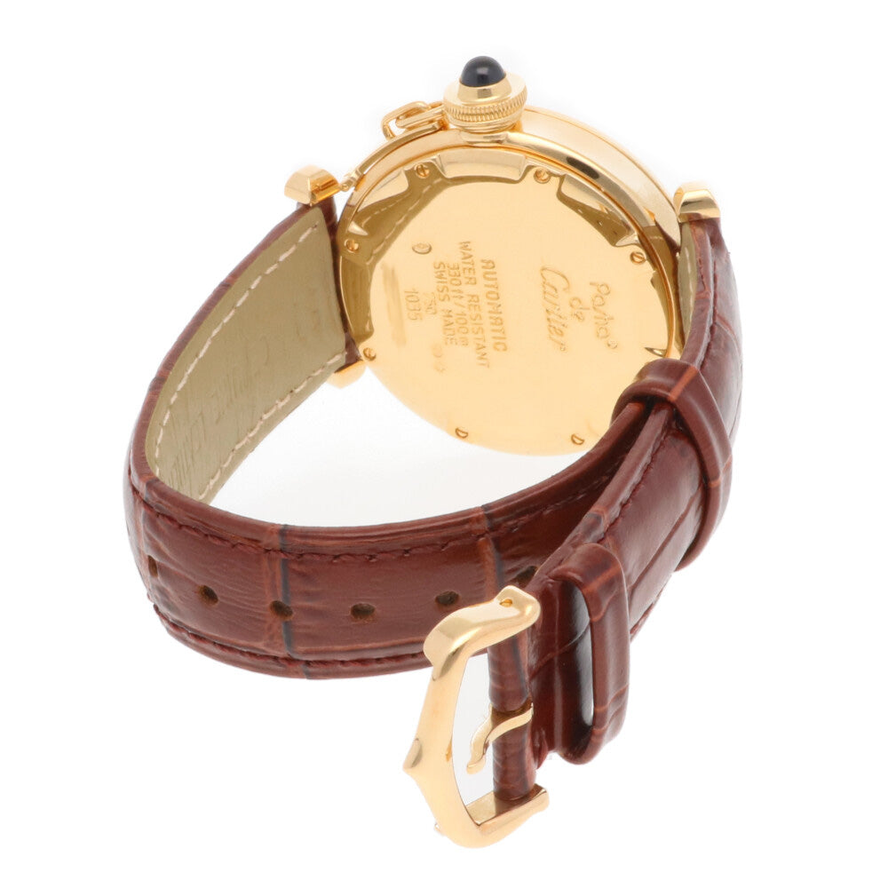 カルティエ CARTIER パシャC 腕時計 時計 18金 K18イエロー