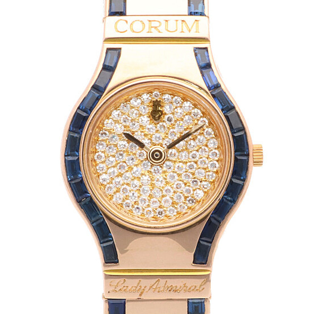 コルム 【CORUM 】 コルム日本発売30周年記念限定モデル - 素っ気 レディース グレー K18ホワイトゴールド 腕時計 時計 CORUM  LAUNCH IN JAPAN 30TH ANNIVERSARY LIMITED EDITION GRAY K18WG RR ロールスロイス  パルテノン【中古】