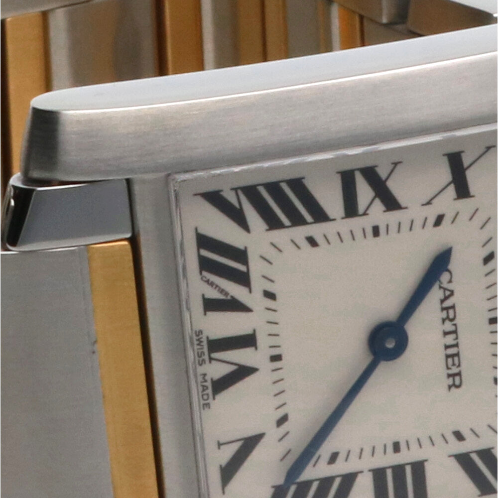 CARTIER カルティエ タンクフランセーズ MM 腕時計 ステンレススチール