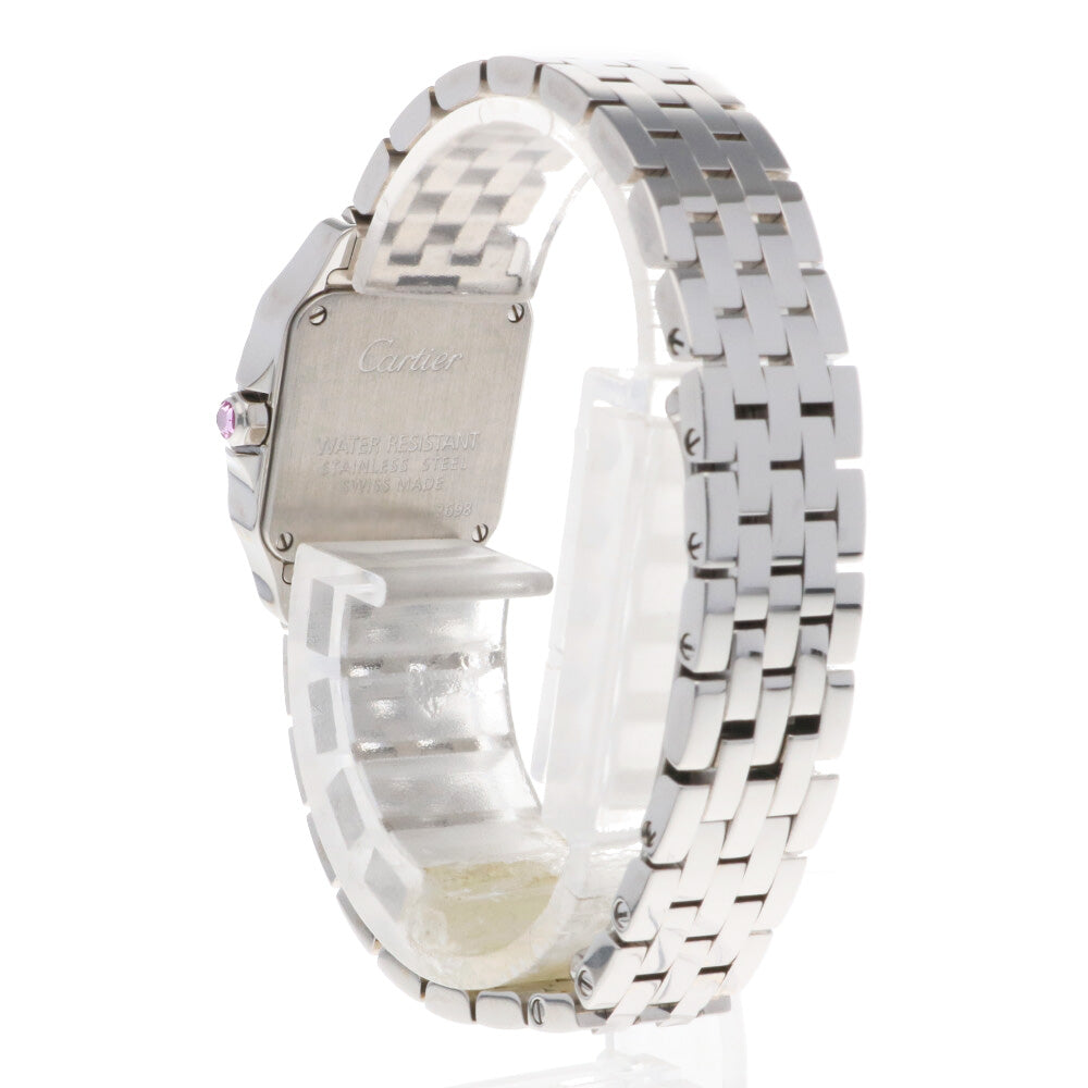 CARTIER カルティエ サントスドゥモワゼル SM 腕時計 ステンレス