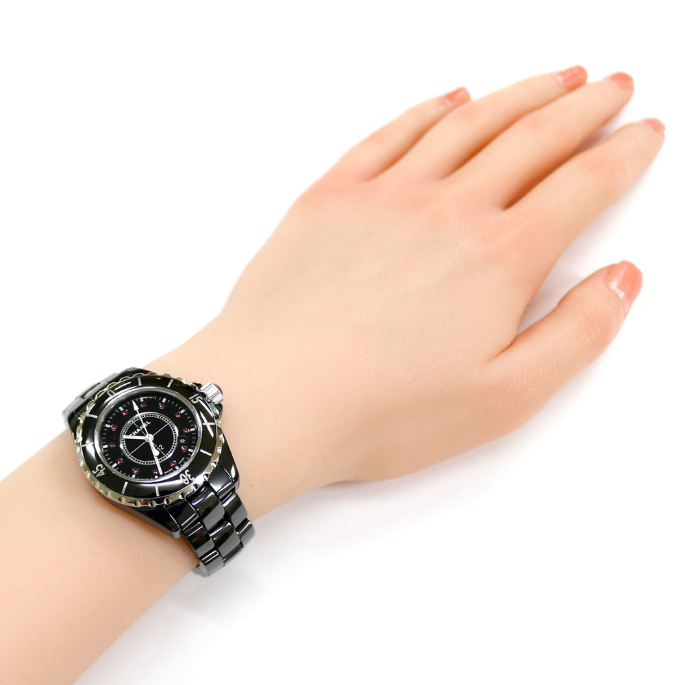 CHANEL シャネル J12 腕時計 セラミック H1634 クオーツ レディース 1