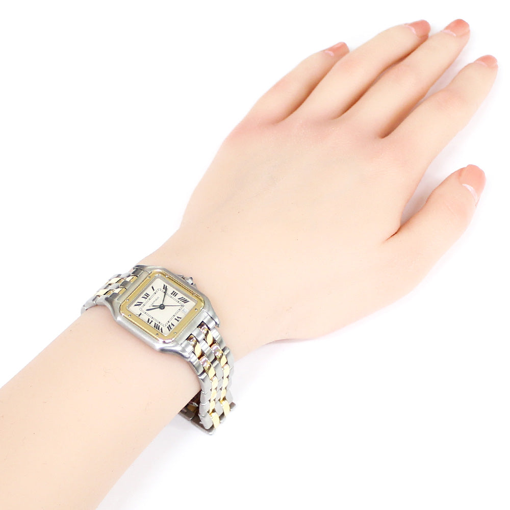 カルティエ パンテール ブランケット　箱無し CARTIER カルティエ パンテールMM 腕時計 ステンレススチール 183949