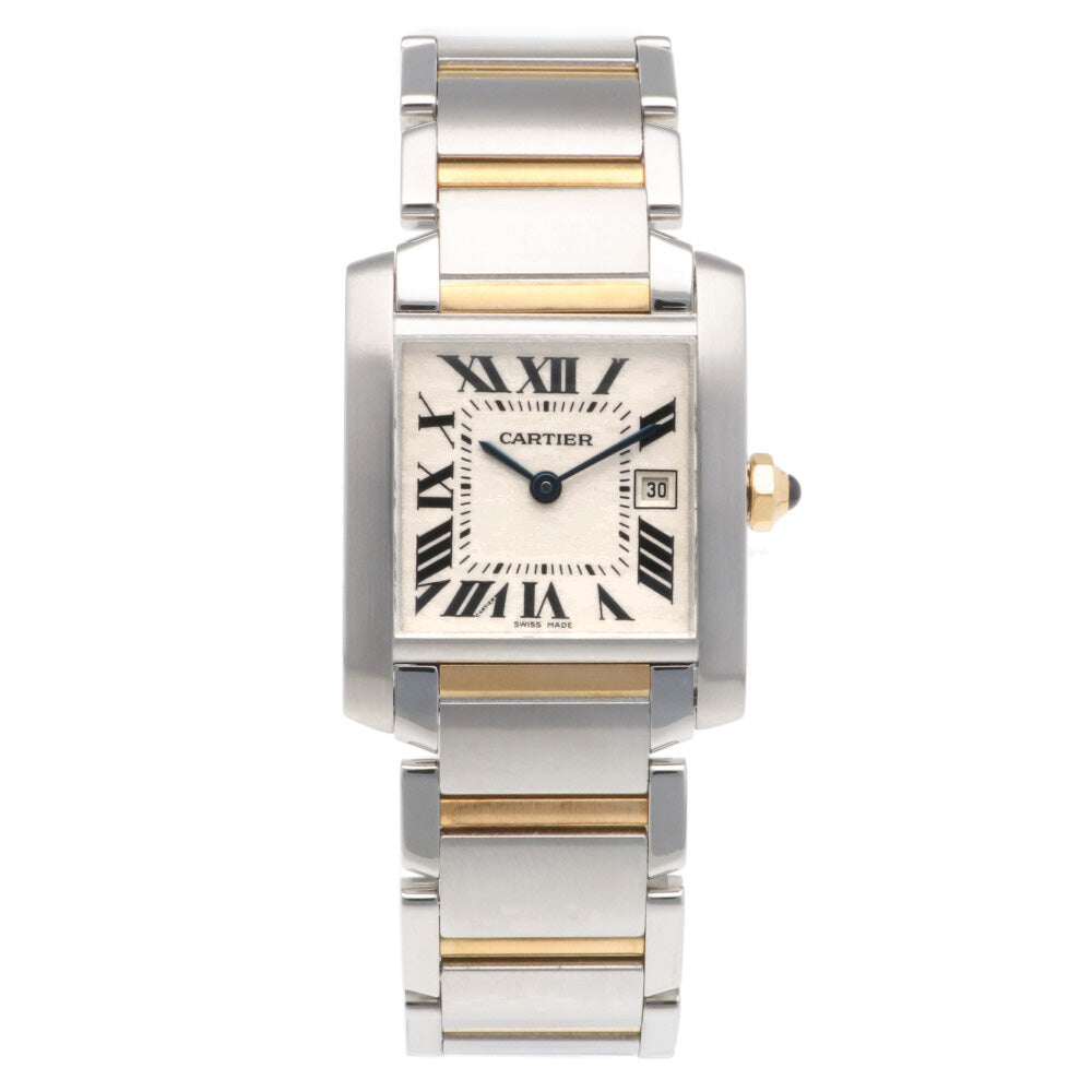CARTIER カルティエ タンクフランセーズ MM 腕時計 ステンレス