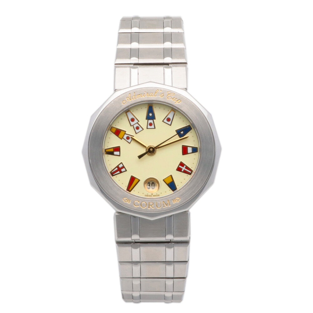 CORUM コルム アドミラルズカップ 腕時計 ステンレススチール 39.610