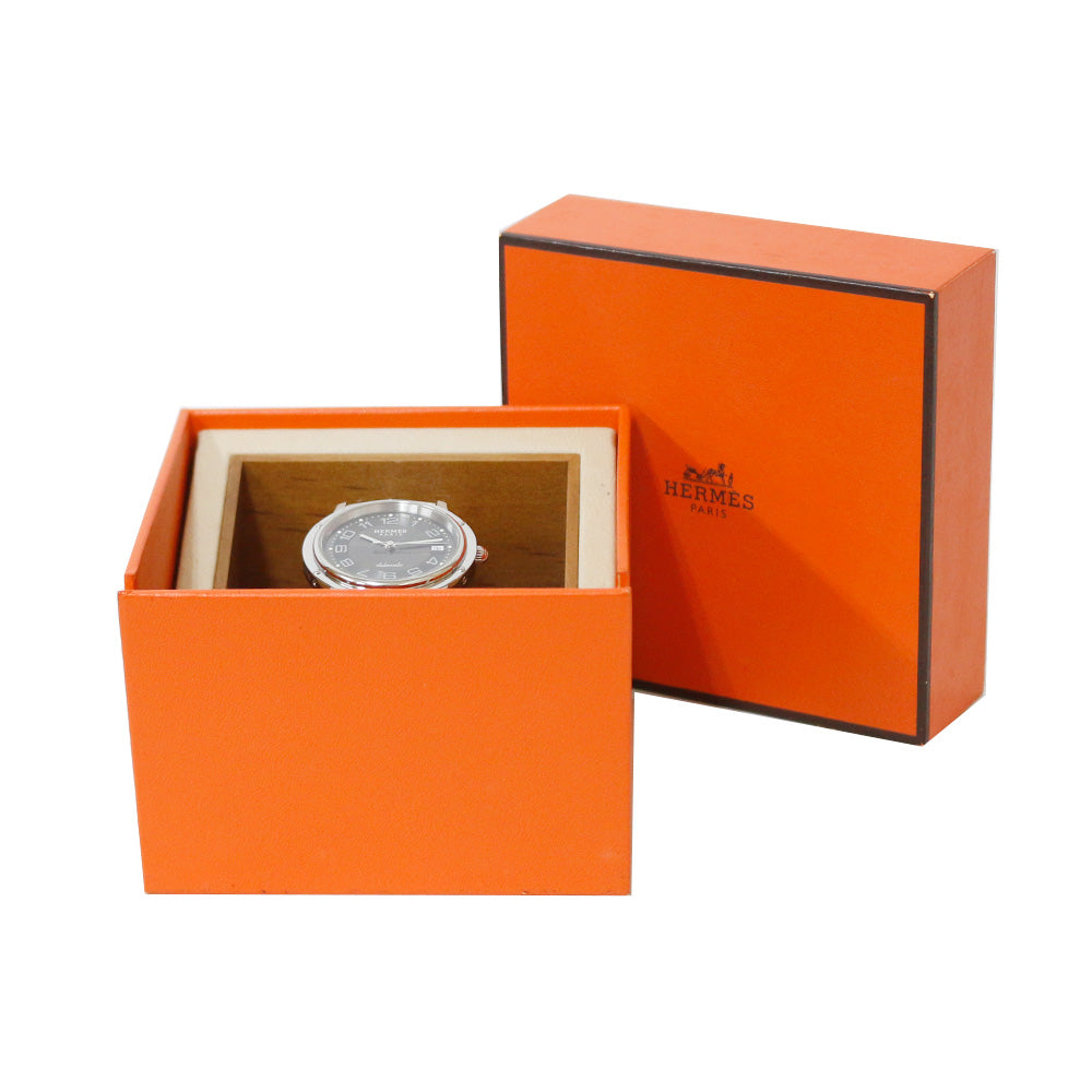 HERMES エルメス クリッパー 腕時計 ステンレススチール CL1.810 自動