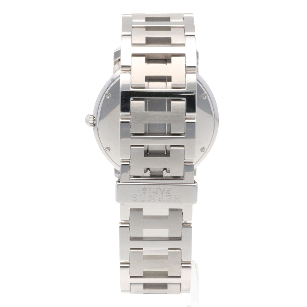 HERMES エルメス クリッパー 腕時計 ステンレススチール CL1.810