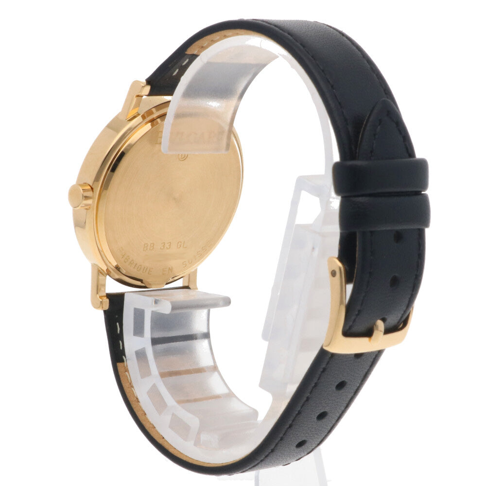BVLGARI ブルガリ ブルガリブルガリ 腕時計 18金 K18イエローゴールド