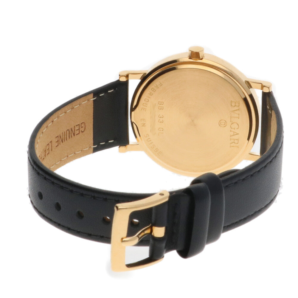 BVLGARI ブルガリ ブルガリブルガリ 腕時計 18金 K18イエローゴールド
