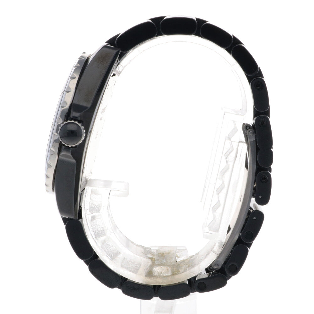 CHANEL シャネル J12 腕時計 セラミック H2124 クオーツ メンズ 1年