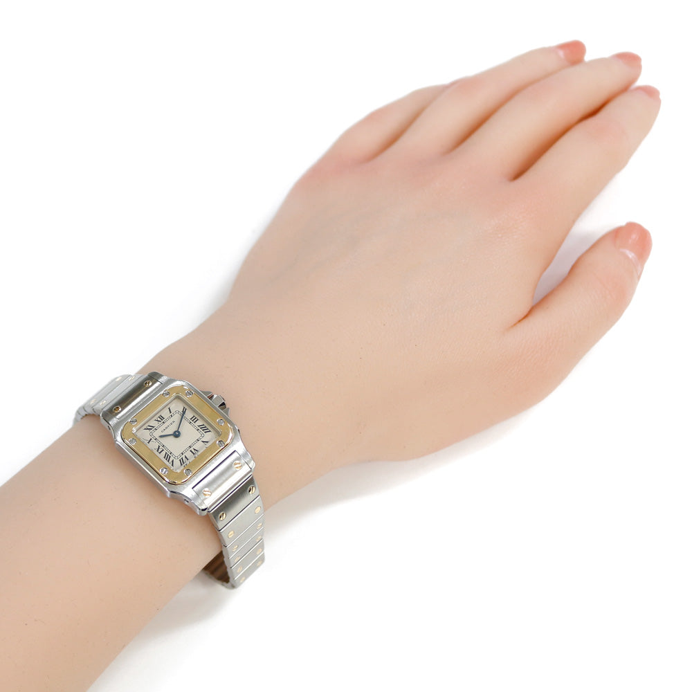 カルティエ CARTIER サントスガルベSM 腕時計 ステンレススチール