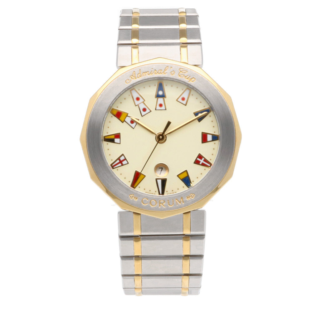 コルム CORUM アドミラルズカップ 腕時計 ステンレススチール