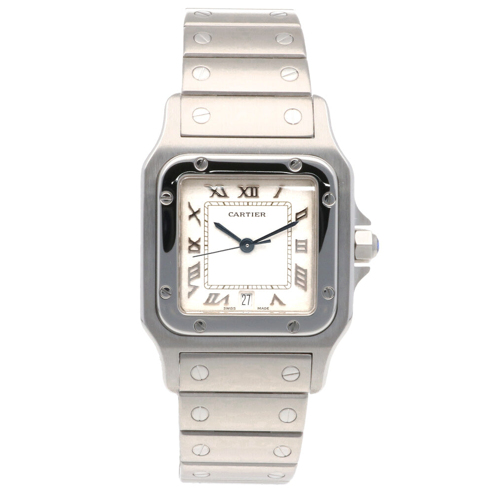 カルティエ CARTIER サントスガルベLM 腕時計 ステンレススチール 1564