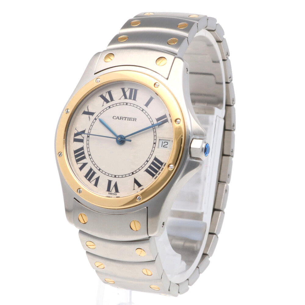 №466 Cartier カルティエ　ステンレススチール 時計 CARTIER カルティエ パンテールSM 腕時計 ステンレススチール/革