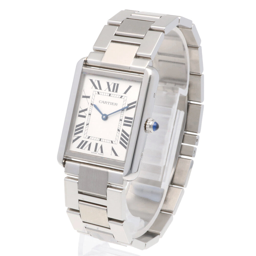 カルティエ CARTIER タンクソロ LM 腕時計 ステンレススチール